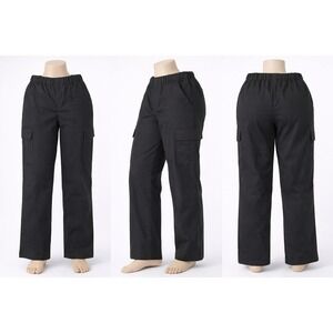 Art‎ Class Girls Cargo Pants XL 14 Black Elastic Waist School Casual NWT